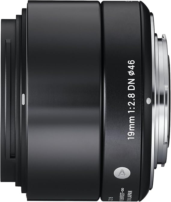 Sigma 19mm F 2 8 Dn Lens For Sony Nex E Mount Cameras Black Digital Camera Accessory Kits Camera Photo Amazon Com