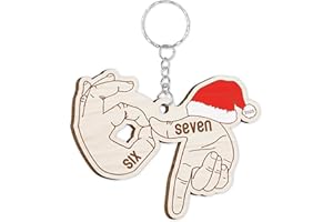 TOKAYEN 67 Keychain, Funny Keychain For Teens, 67 Gifts, Teen Stocking Stuffers