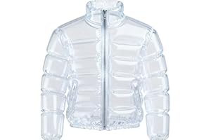 Beer Jackets for Men Transparent Beer Filled Drinking Jacket With Straw Funny Festivals Zipper Puffer Coat Raincoat