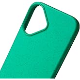 LOAM & LORE Biodegradable Phone Case for iPhone 16, Plastic Free Eco Friendly Phone Case, Plant Based Compostable iPhone 16, Premium Zero-Waste Phone Cover (Mint)