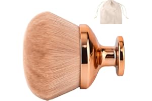 Extra Large Body Makeup Brush for Self Tanner, 3.54 Inch Big Wide-Headed Tan Oval Kabuki Brush Bronzers Blend Self Tanning Ap