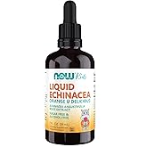 NOW Foods Supplements, Kids Liquid Echinacea with Dropper, Immune System Support, Formulated for Kids, 2 Fl Ounce, packaging may vary