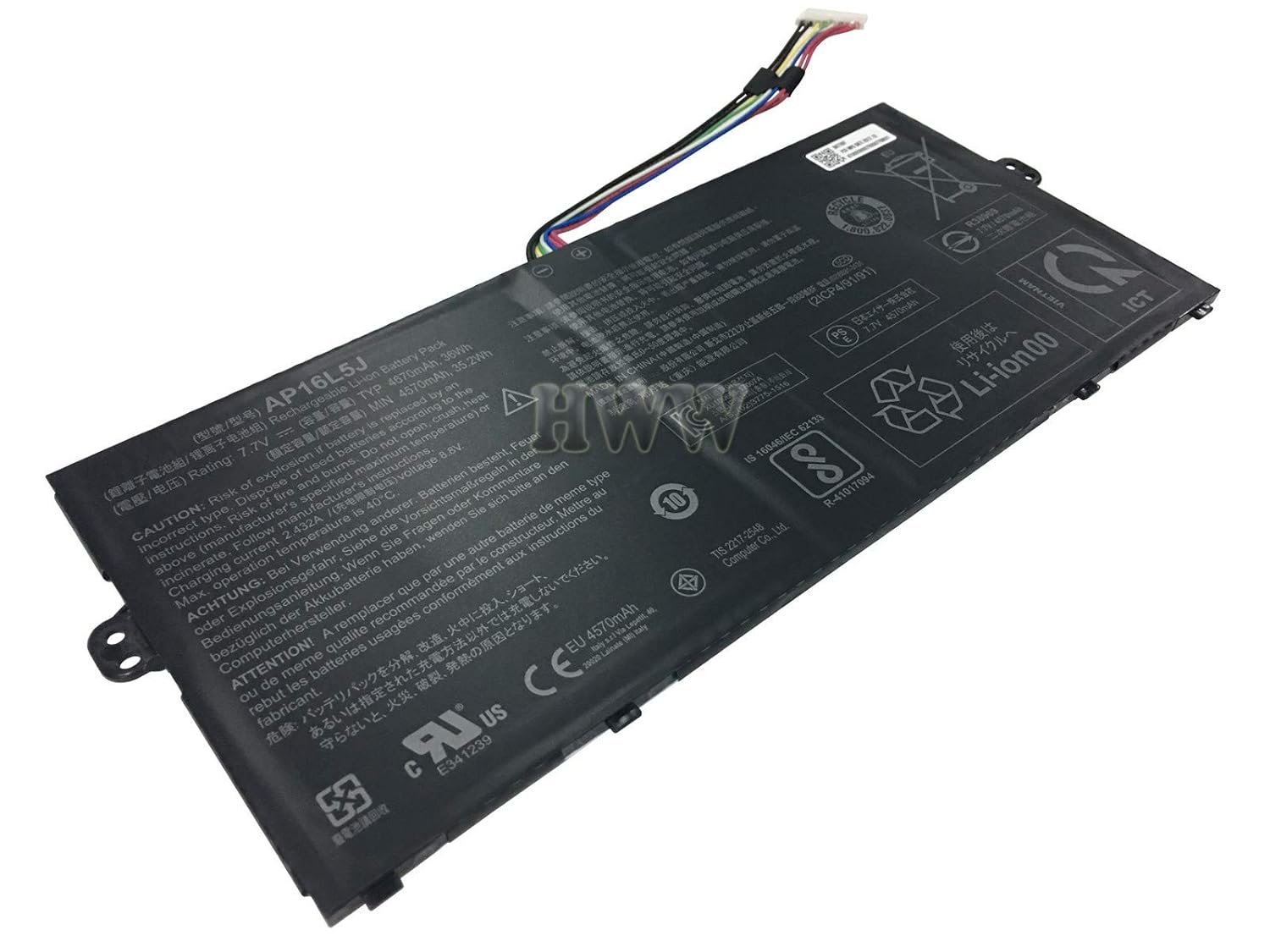 New 7.7V 36Wh 4670mAh AP16L5J Battery for Acer Aspire Swift 5 SF514-52T  Spin 1 SP111-32N Series: Amazon.co.uk: Computers & Accessories