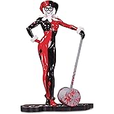 Statue DC Direct Harley Quinn - Red, White & Black - Résine, Neuve