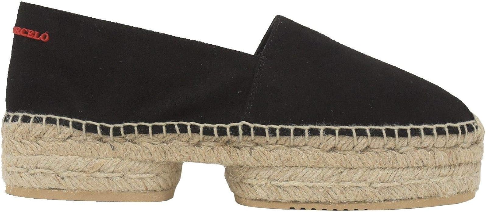 black suede espadrilles