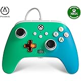 PowerA Enhanced Wired Controller for Xbox - Seafoam Fade, Gamepad, Wired Video Game Controller, Gaming Controller, Xbox Serie
