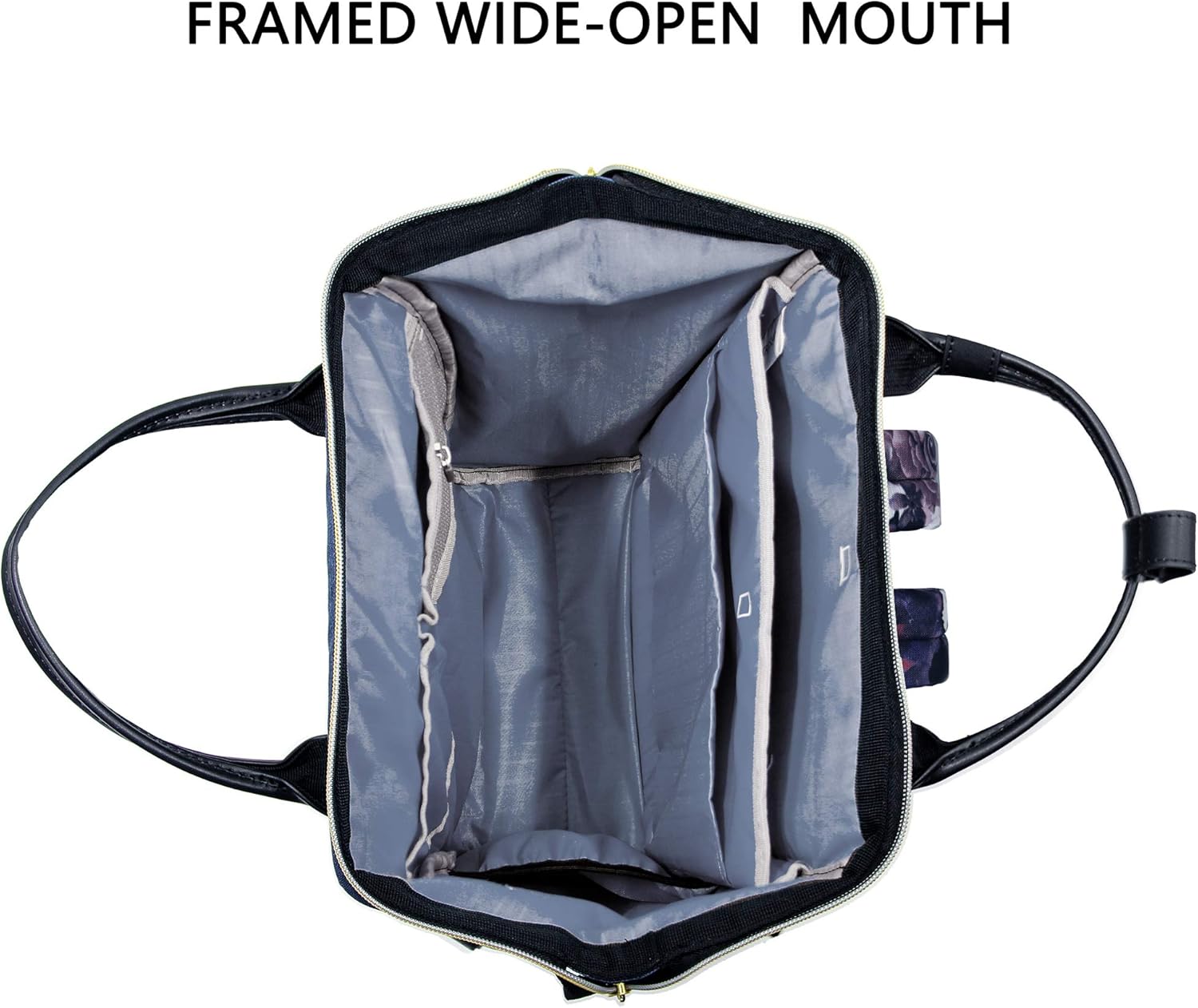 KROSER Laptop Backpack 15.6 Inch Stylish College School Computer Backpack with USB Port Water-Repellent Casual Daypack Doctor Bag Travel Business Work Bag for Women/Girls-Rose Pattern: Computers & Accessories