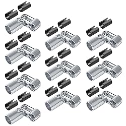 Fanmao 10 Sets Adjustable Angle Pipe Clamp