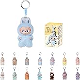 POP MART The Monster Pin for Love Series (A–M) Mini Labubu Doll Blind Box Keychain – Vinyl Plush Pendant, Bag Charm, Collectible Holiday & Birthday Gift for Kids & Adults, Single Box