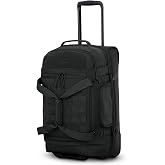 High Sierra Pathsetter Wheeled Carry-On Duffle - Black