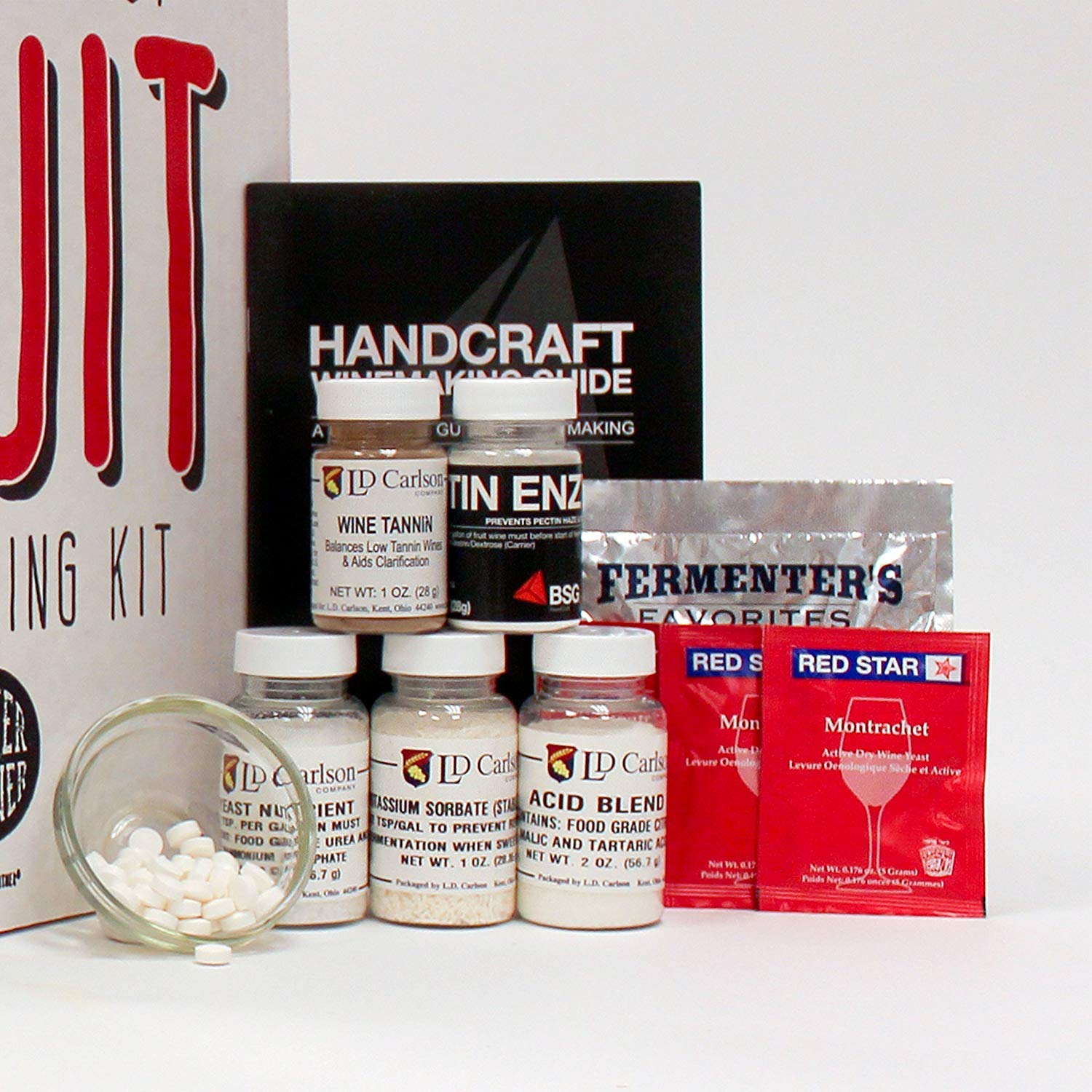 Master Vintner Fresh Harvest One Gallon Small Batch Fruit Wine Making