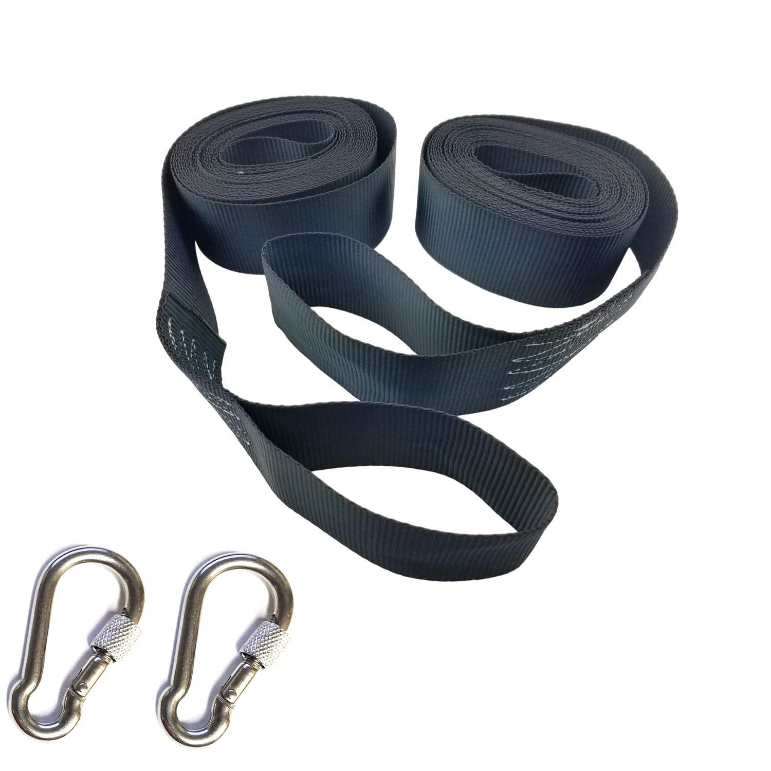 Tree Swing Hanging Kit Straps (Set of 2) Hold 5000 LBS Extra Long 10ft