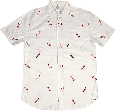 beer button up shirt