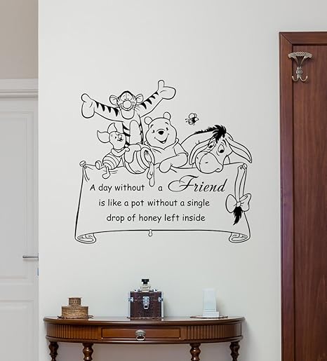 winnie the pooh wall quotes