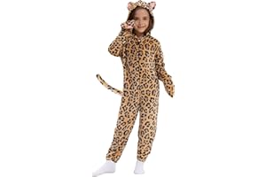 CORESPE Cat Costume Kids Halloween Animal Onesie for Girls Boys
