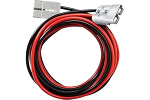 IZTOSS 175A Anderson Connector 2 to 4 Gauge Battery Quick Connect Disconnect 12V-36V Anderson Plug with 4FT 6AWG Battery Connect Cable for Car Truck RV Recovery Winch Boat Towing