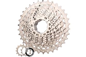 BUCKLOS 8/9/10/11/12 Speed Cassette Ultra-Light 11-25/28/32/34/36/40/42/46/50/52T Bike Cassette Fit Mountain Bike/Road Bike/XC/DH/AM,Compatible with Shimano Sram HG Hub Driver…