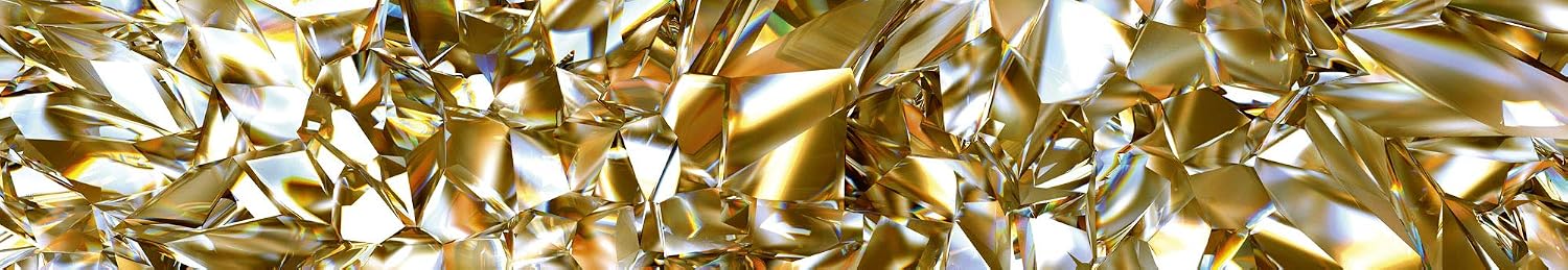 DIMEX LINE Self-Adhesive Kitchen Backsplash Film Golden Crystal, 350 x 60 cm - Image 4