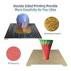 IdeaFormer Smooth PEO Textured+PEI Build Plate