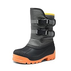 DREAM PAIRS Boys Snow Boots Bright Colored Outsole