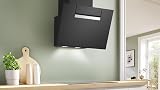 Bosch Series 4 Wall-Mounted Cooker Hood 60 cm Glass Black view 2