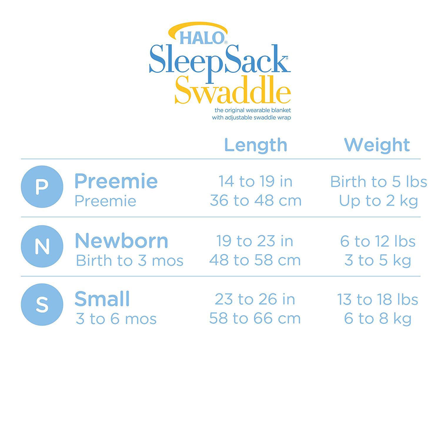HALO Sleepsack Micro-Fleece Swaddle, Baby Blue, Small: Baby