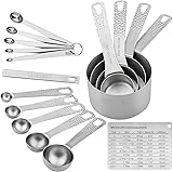 Smithcraft Measuring Cups and Spoons Set, 16 Piece