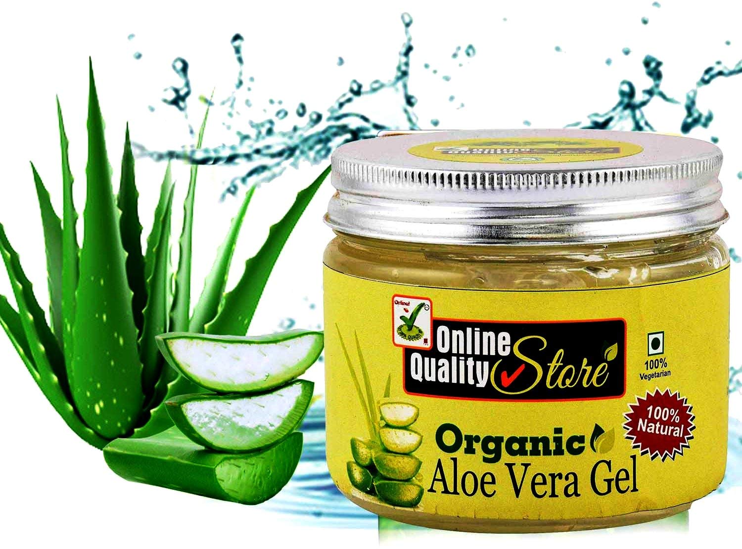 Online Quality Store Organic Aloe Vera Gel 400 G Amazon In Beauty