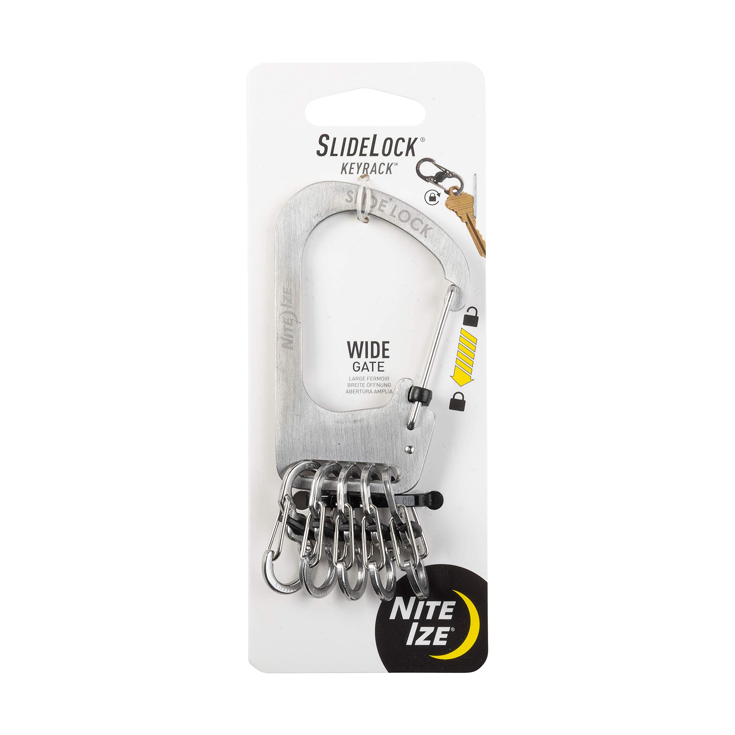 Nite Ize Slidelock KeyRack Slidelock KeyRack - Steel, N/A