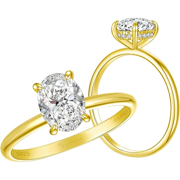 Anillo De Compromiso De Moissanita Vintage En Oro Blanco Y Amarillo. Anillo De Compromiso único Con Diamantes En Racimo Marquesa. Anillo De Bodas De Oro Macizo Para Aniversario. - México