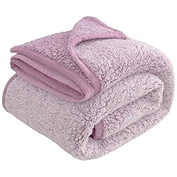 EMME Fuzzy Fleece Warm Throw Blanket 50"x60" Ultra