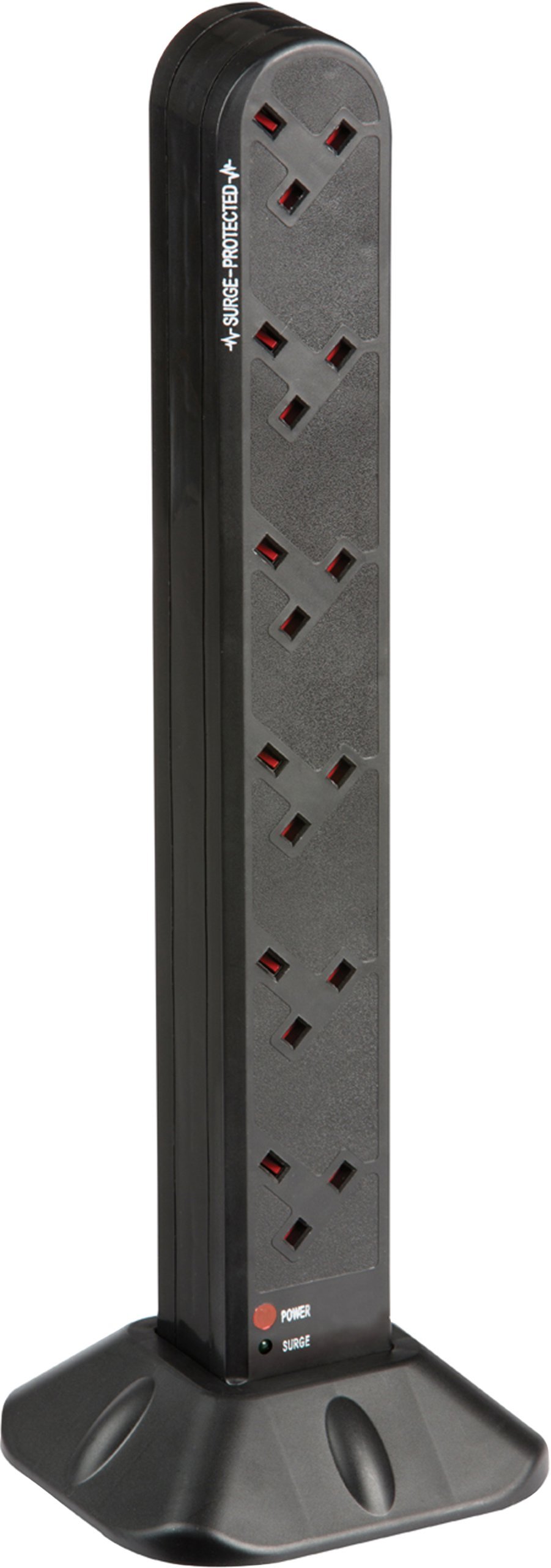Knightsbridge 12G 2M Surge Protected Tower Extension