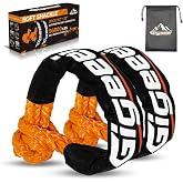 Soft Shackles Tow Recovery - 1/2 Inch X 22 Inch (56,000lbs) Soft Shackle Recovery Kit for Off-Road Winch and Vehicle Towing (