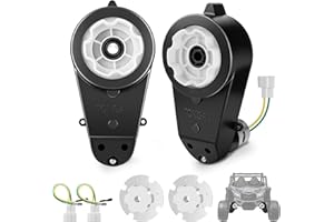 FOLETO 24 Volt RS555 35000 RPM High-Speed Motor Gearbox for Power Wheels Motor Upgrade, Pair of 24V Replacement Parts for Ride On Toys, High Torque Motor for Kid's Electric Vehicle Replace Parts (2) (2)