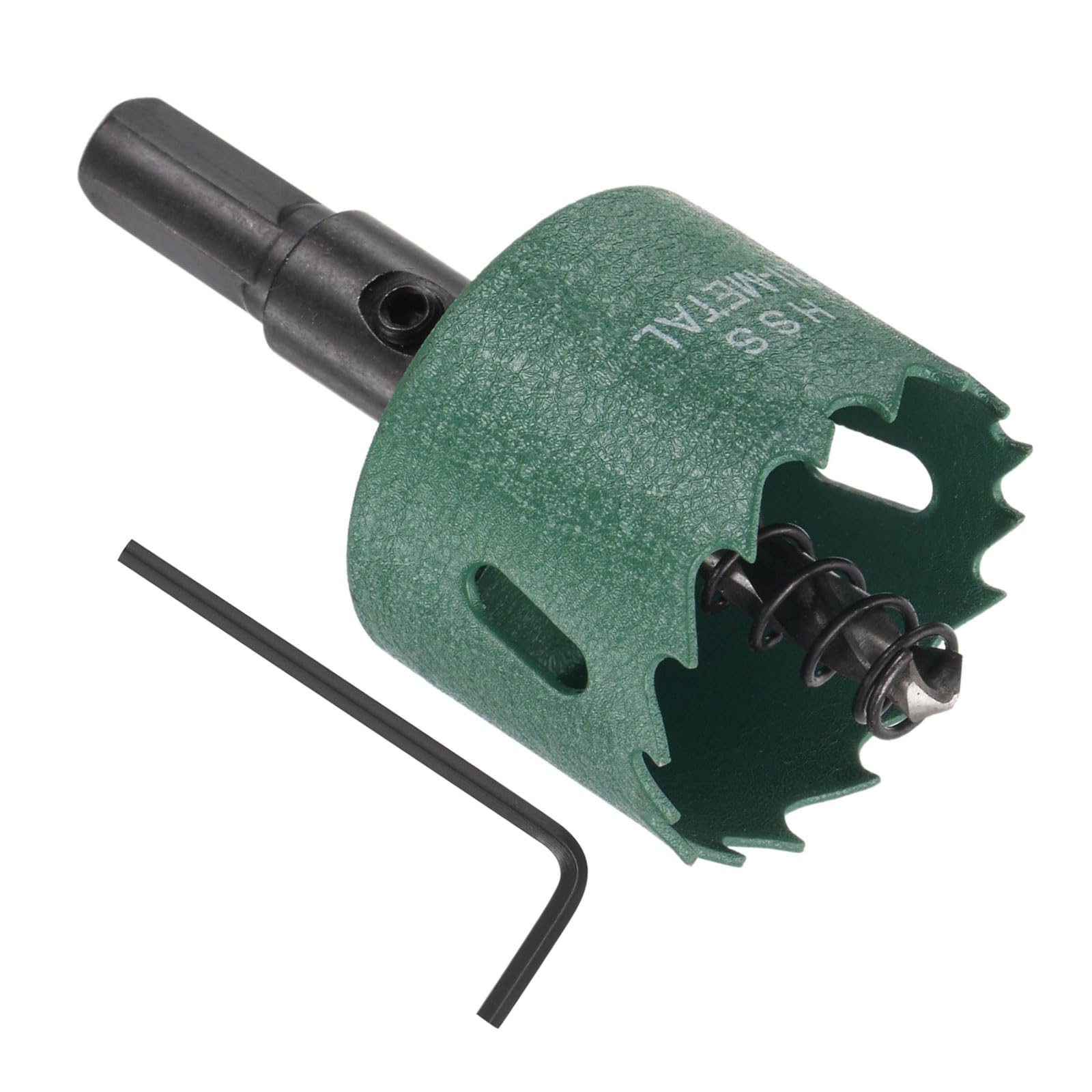 CoCud Bi-Metal Hole Saw, 40mm 1-9/16 Inch Dia Hole Saw, High Speed Steel Cutter - (Applications: for Wood Brass Zinc), 1-Pieces
