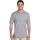 JERZEES Men's Spot Shield Short Sleeve Polo Sport Shirt