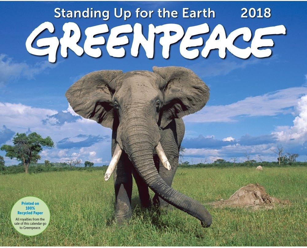 Greenpeace Deluxe Wall Calendar 2018