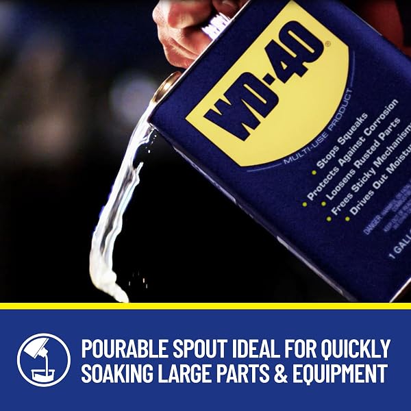 WD-40 ORIGINAL FORMULA, MULTI-USE PRODUCT, ONE GALLON