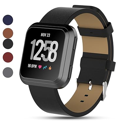 Amazon.com : Feskio for Fitbit Versa Smartwatch Accessory ...