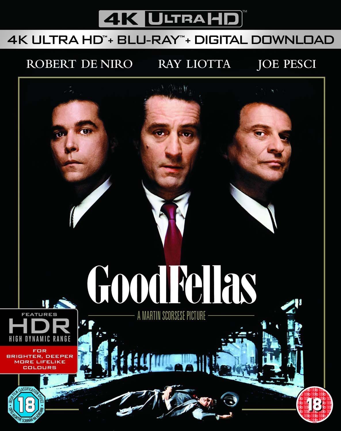 Goodfellas 4k Uhd Blu Ray Digital Download 2 Disc Set Region Free Slipcase Packaging Fully Packaged Import Amazon In Robert De Niro Ray Liotta Joe Pesci Lorraine Bracco Paul Sorvino Frank
