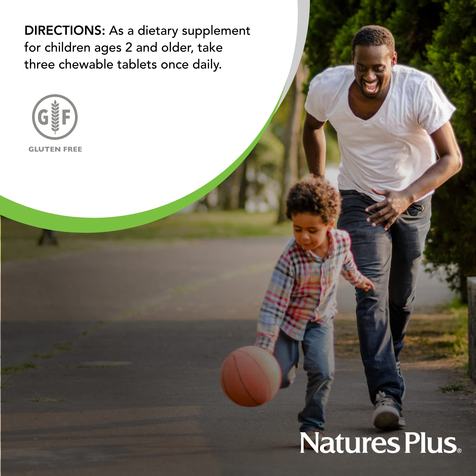 Natures Plus Animal Parade DHA Children's Chewables - Natural Cherry Flavor - 90 Chewable Animal-Shaped Tablets - Omega 3 Fatty Acid Supplement - Gluten Free - 30 Servings