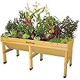 VegTrug VTNMD 0367 USA 1.8m Raised Planter, large, Natural