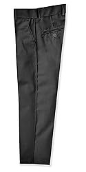 Johnnie Lene Boys Flat Front Slim Fit Dress Pants