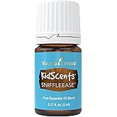 Young Living KidScents SniffleEase 5ml – Pre-Diluted Essential Oil for Children – Eucalyptus, Myrtle & Pine Blend – Gentle Aromatherapy for Soothing Comfort