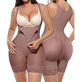 SHAPELLX Tummy Control Shapewear for Women Postpartum Full Body Shaper Butt Lifter Compression Garment Fajas Colombianas