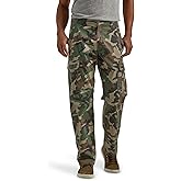 Wrangler Authentics Mens Relaxed Fit Stretch Cargo Pant