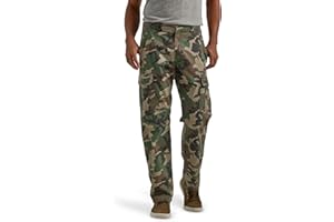 Wrangler Mens Relaxed Fit Stretch Cargo Pant