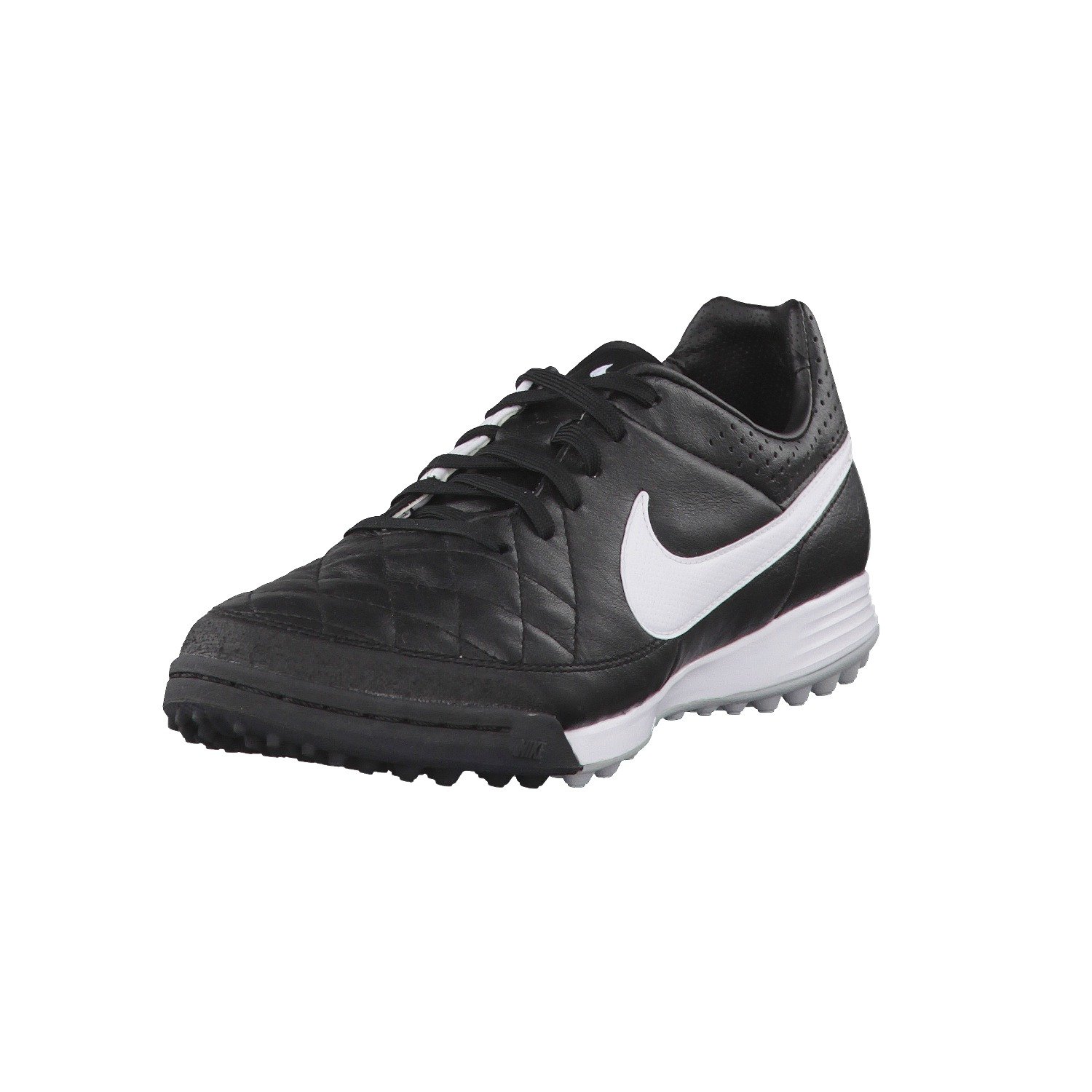 Nike Soccer Shoes - Nike Tiempo Legacy TF - Astro Turf - Soccer Cleats -  White-Black-Treasure Blue