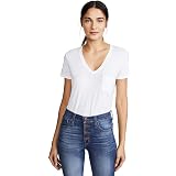 Madewell Whisper Cotton V-Neck Pocket 