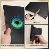 BENECREAT 10Pcs Fursuit Eye Mesh 30x22cm Black PVC Dust Plastic Net Cosplay view 4